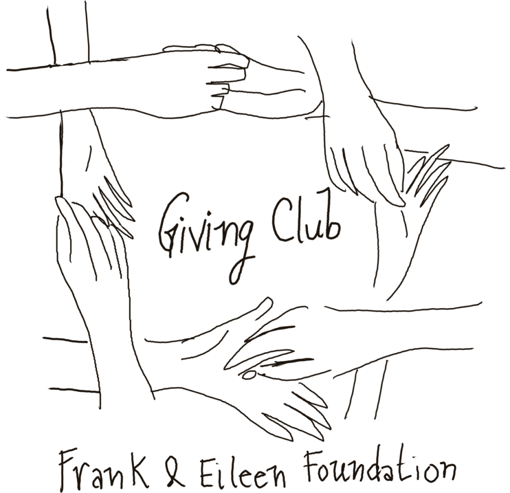 Frank & Eileen Foundation Giving Club Logo.